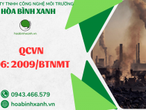 QCVN 06:2009/BTNMT – Quy chuẩn kỹ thuật quốc gia về một số chất độc hại trong không khí xung quanh